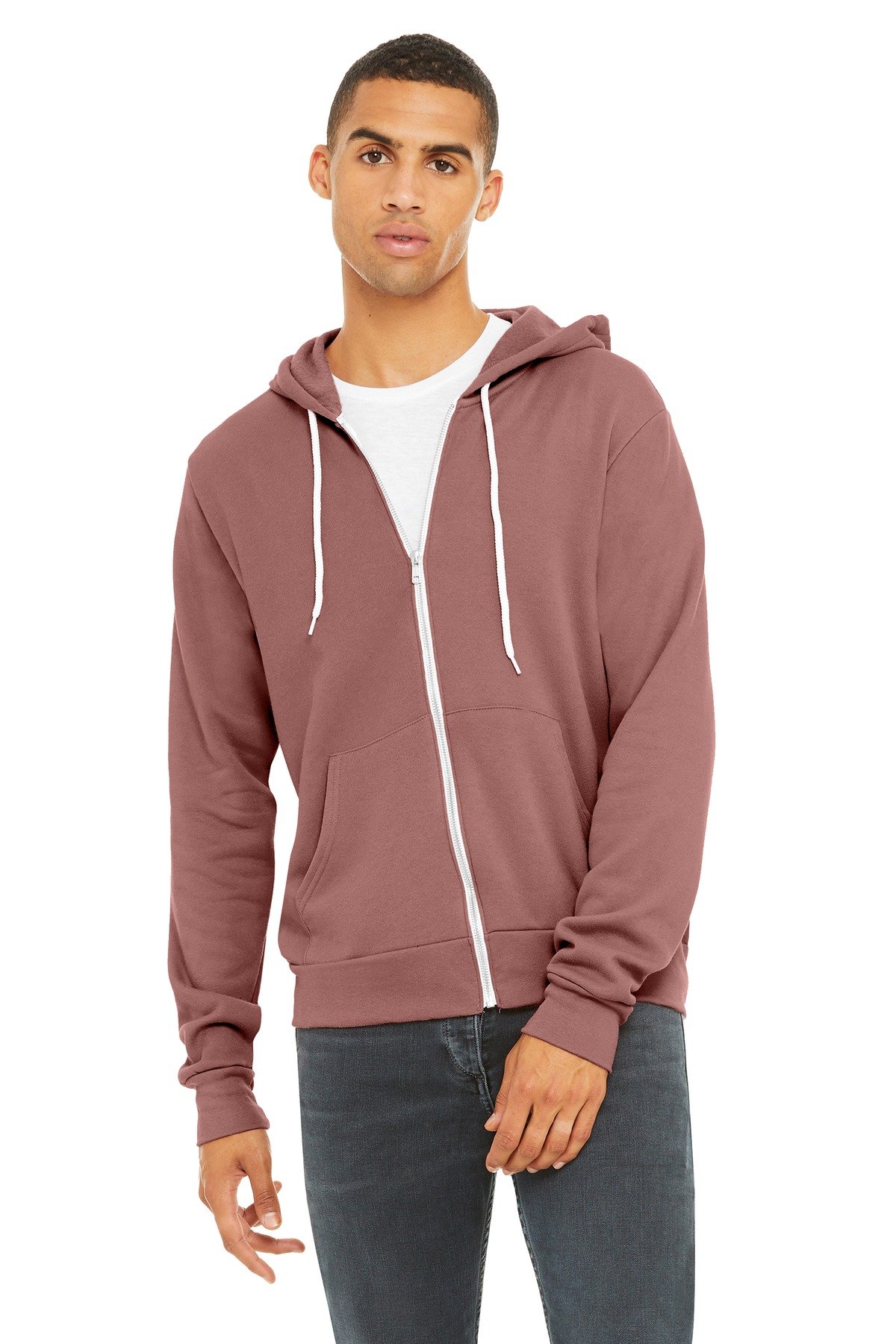 BELLA+CANVAS ® Unisex Sponge Fleece Full-Zip Hoodie. BC3739 - Image 10
