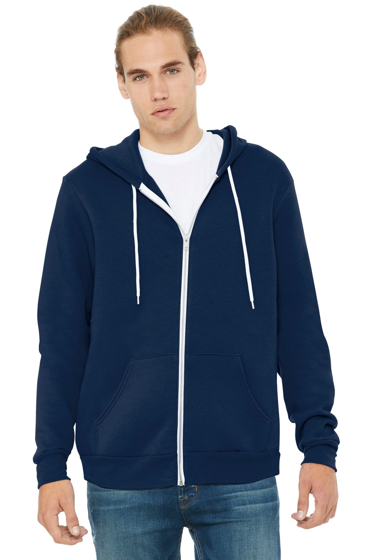 BELLA+CANVAS ® Unisex Sponge Fleece Full-Zip Hoodie. BC3739 - Image 12