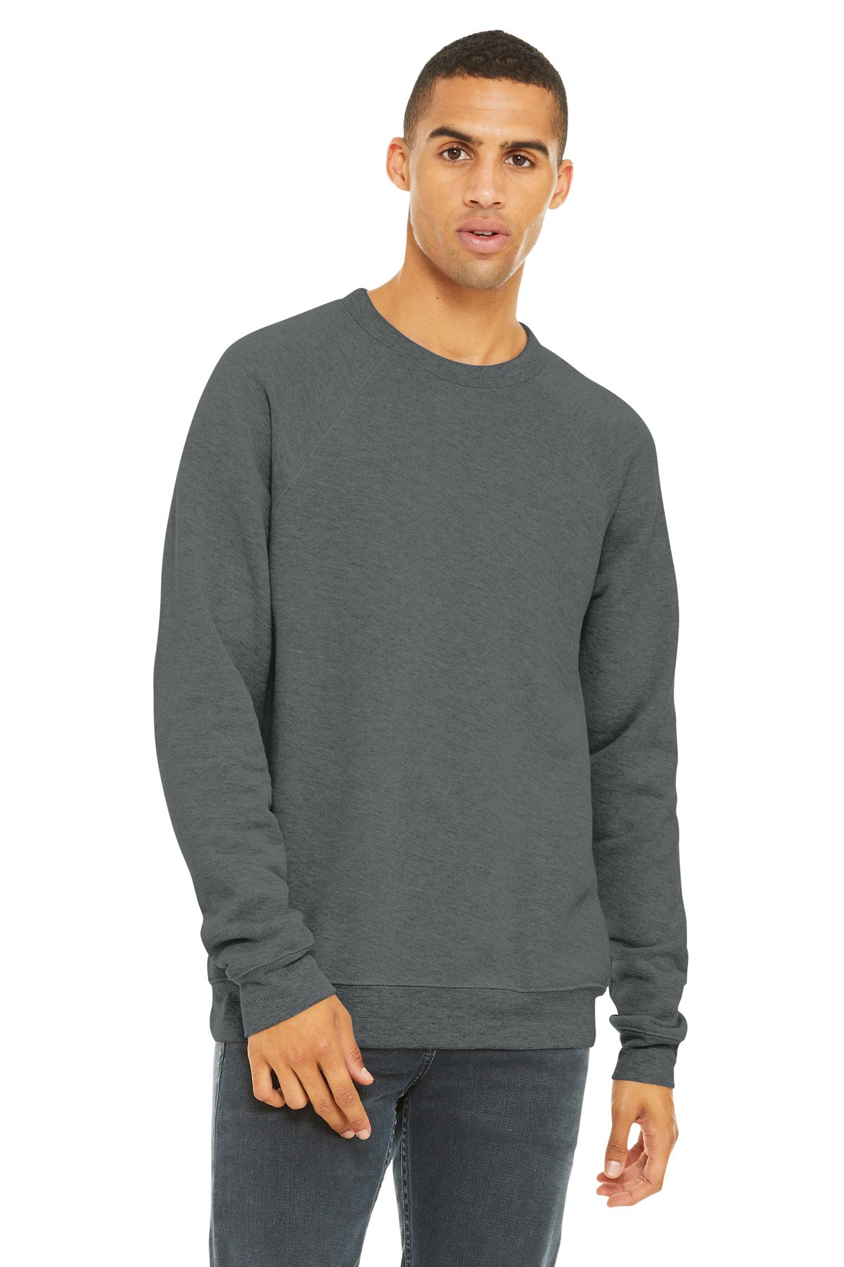 BELLA+CANVAS ® Unisex Sponge Fleece Raglan Sweatshirt. BC3901 - Image 4