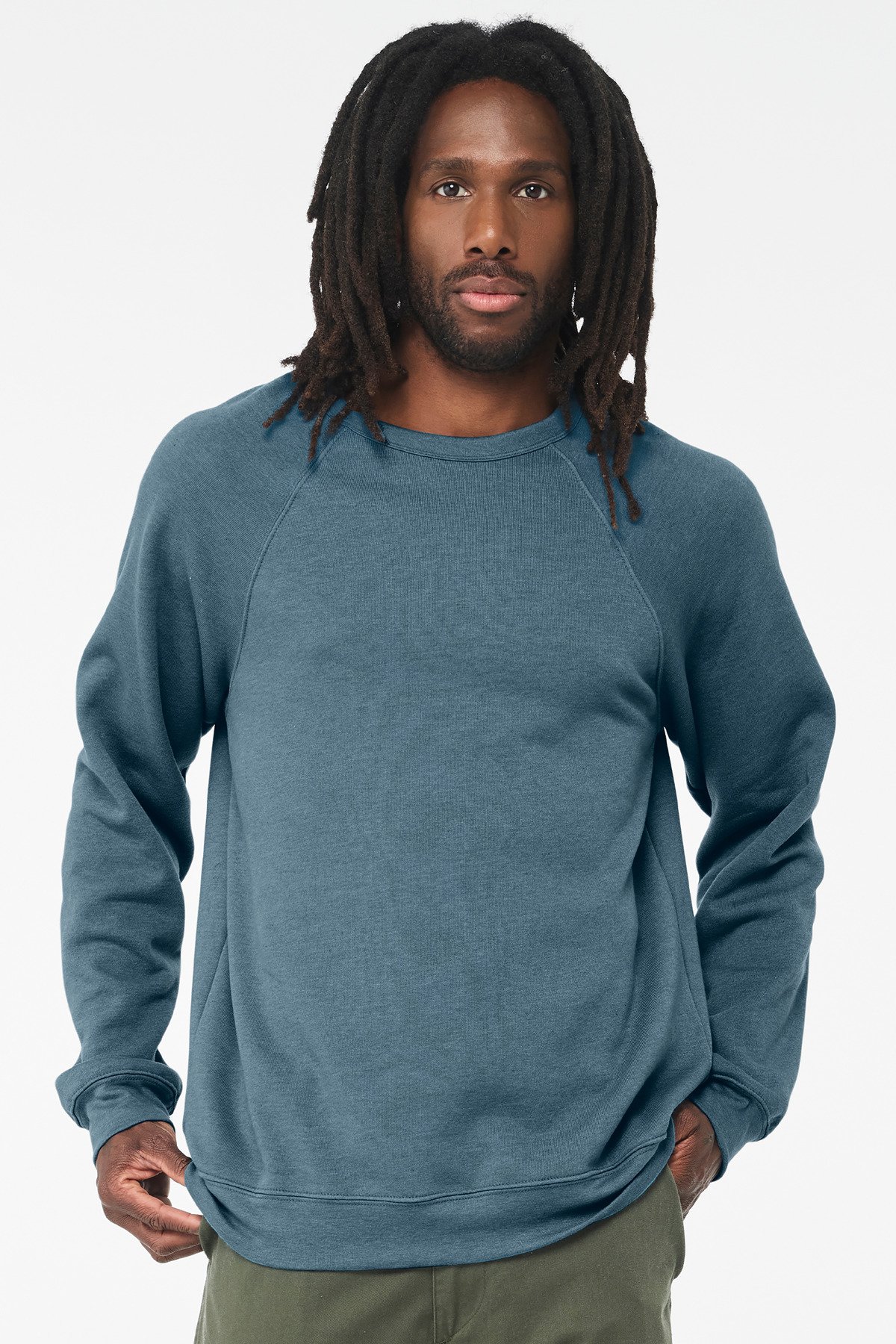 BELLA+CANVAS ® Unisex Sponge Fleece Raglan Sweatshirt. BC3901 - Image 27