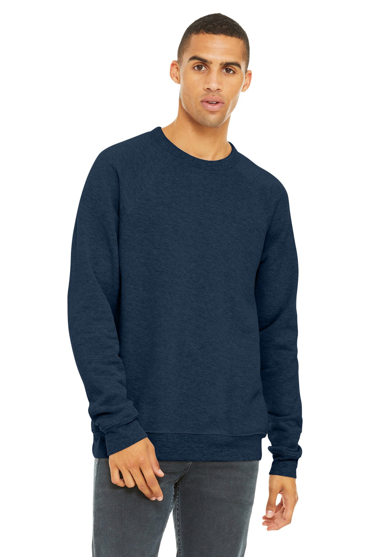 BELLA+CANVAS ® Unisex Sponge Fleece Raglan Sweatshirt. BC3901 - Image 5