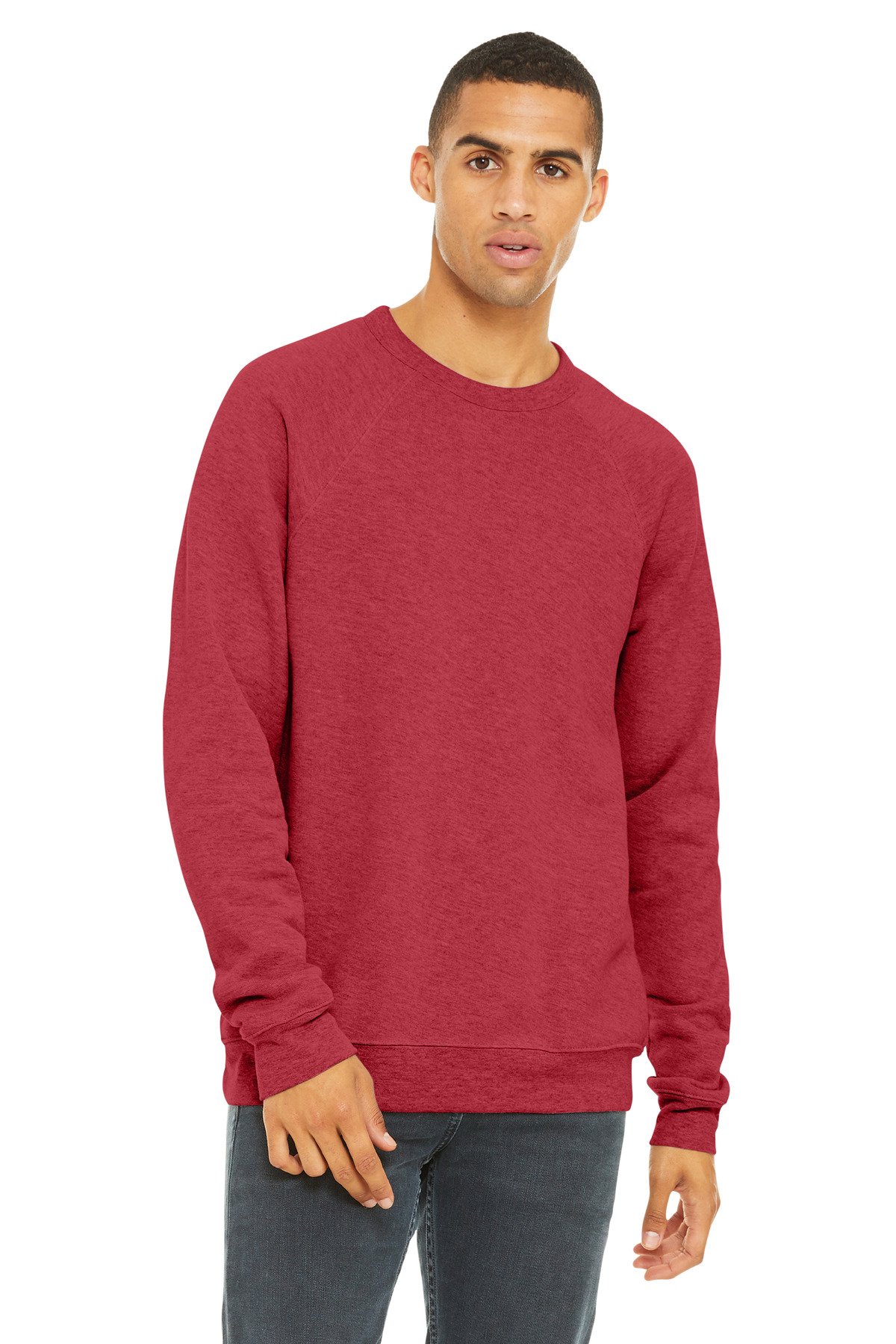 BELLA+CANVAS ® Unisex Sponge Fleece Raglan Sweatshirt. BC3901 - Image 33