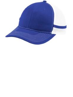 Alternative view of Port Authority  ®  Two-Stripe Snapback Trucker Cap. C113