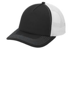 Alternative view of Port Authority ®  Low-Profile Snapback 5-Panel Trucker Cap C405LP
