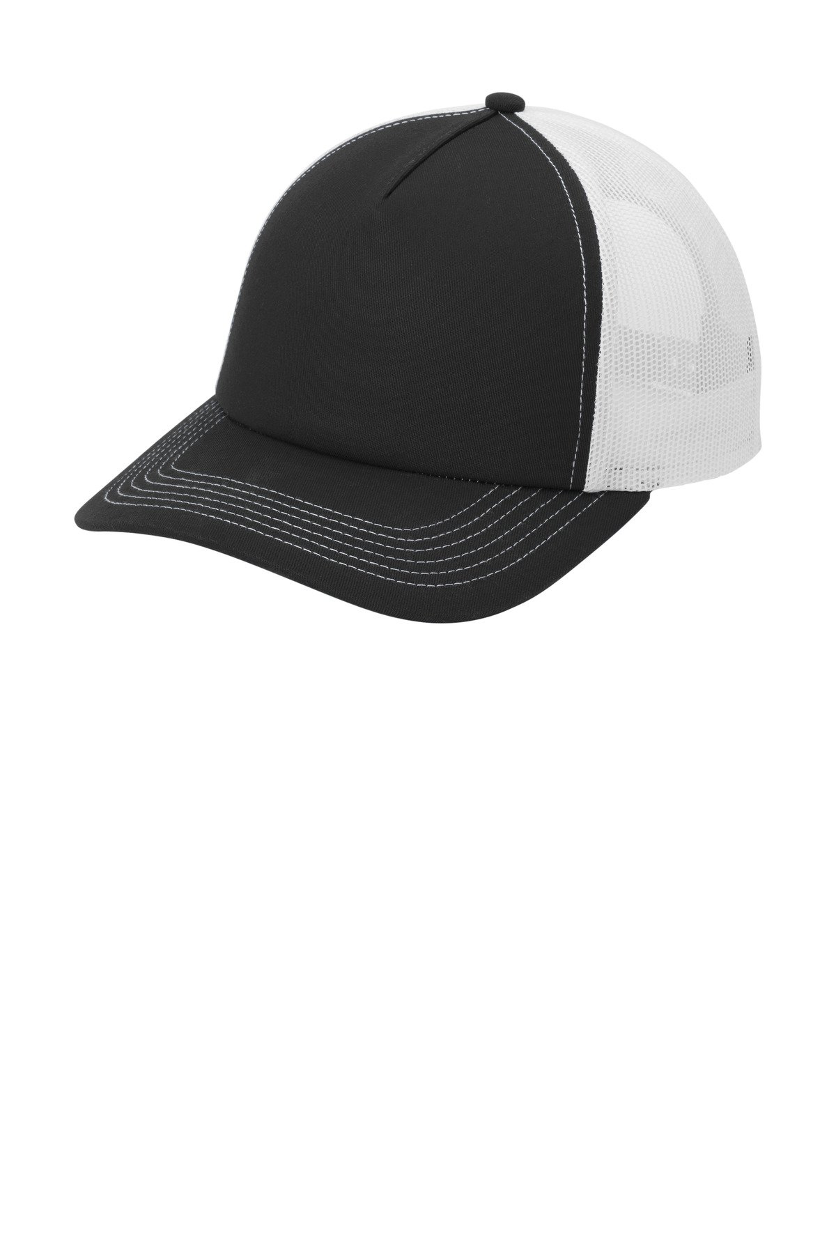 Port Authority ® Low-Profile Snapback 5-Panel Trucker Cap C405LP - Image 2