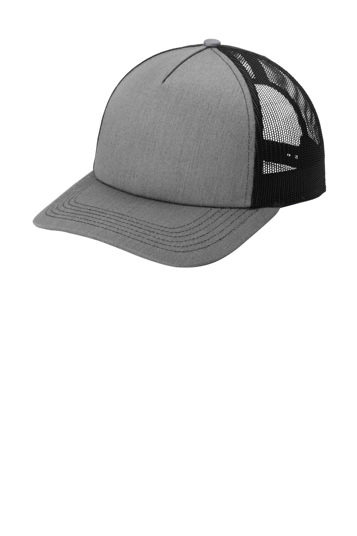 Port Authority ® Low-Profile Snapback 5-Panel Trucker Cap C405LP - Image 4