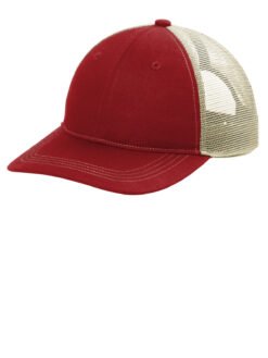 Alternative view of Port Authority ®  Unstructured Snapback Trucker Cap C409