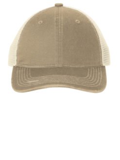 Alternative view of Port Authority ®  Distressed Mesh Back Cap C600