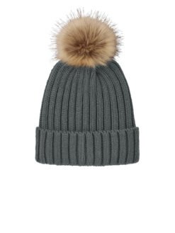 Alternative view of Port Authority ®  Faux Fur Pom Beanie C990