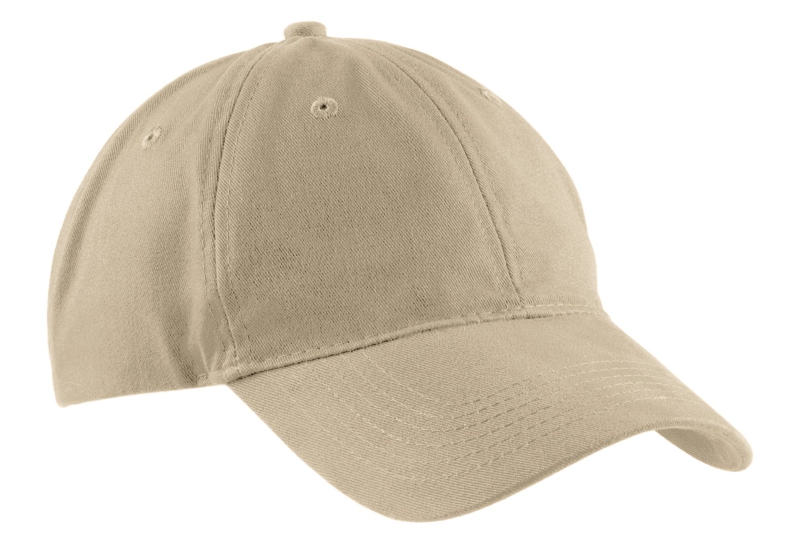 Port & Co Brushed Twill Low Profile Cap. CP77 - Image 2