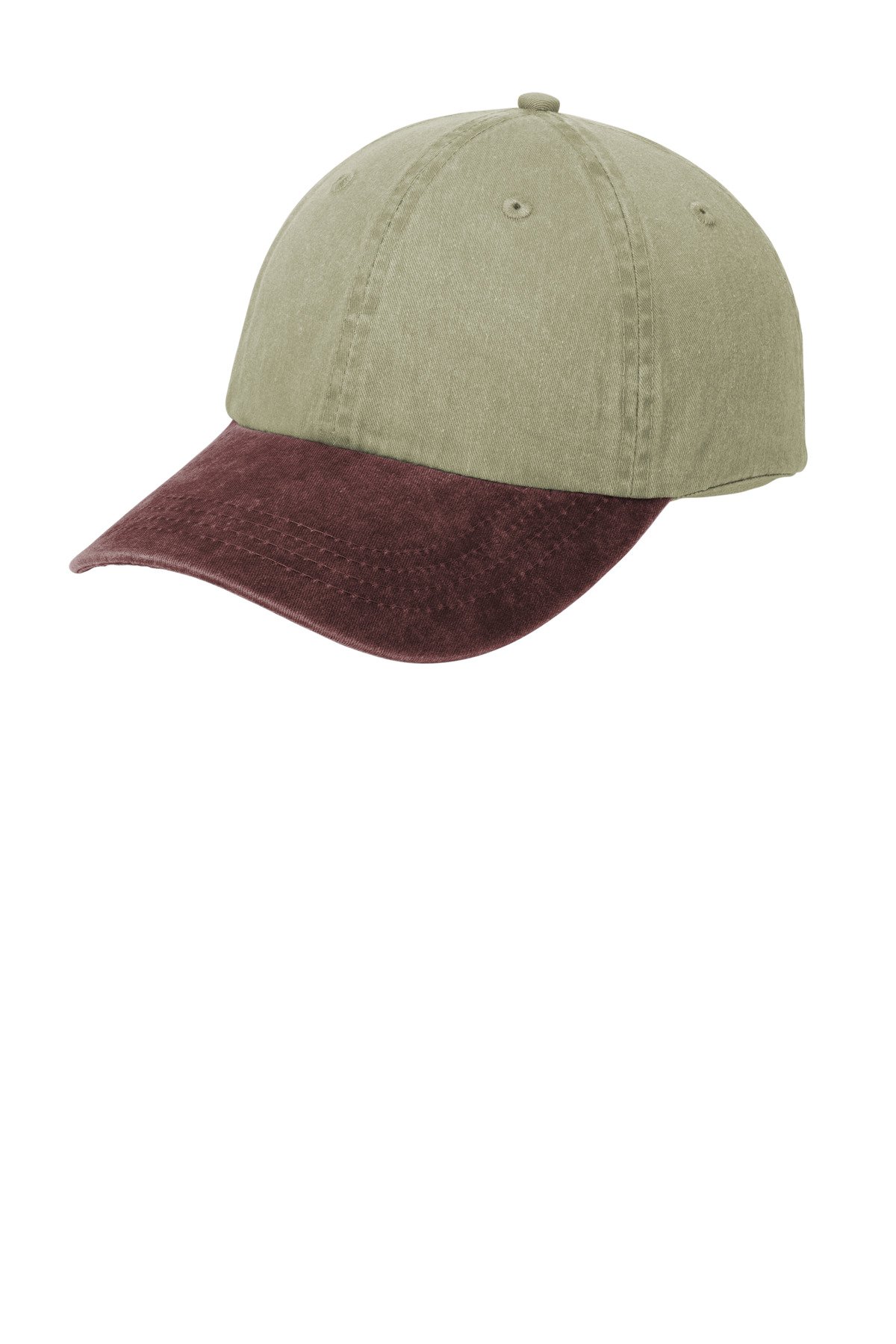 Port & Co Two-Tone Pigment-Dyed Cap. CP83 - Image 3