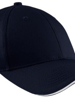 Alternative view of Port & Co ™  Sandwich Bill Cap.  CP85