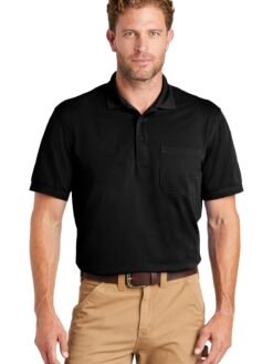 CornerStone ® Industrial Snag-Proof Pique Pocket Polo. CS4020P