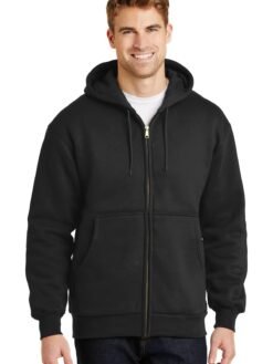 Alternative view of CornerStone ®  - Heavyweight Full-Zip Hooded Sweatshirt with Thermal Lining.  CS620