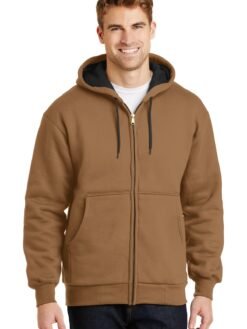 CornerStone ® - Heavyweight Full-Zip Hooded Sweatshirt with Thermal Lining. CS620