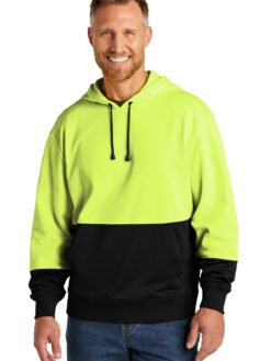 Alternative view of CornerStone ®  Enhanced Visibility Fleece Pullover Hoodie CSF01