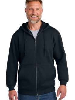 Alternative view of CornerStone ®  Tough Fleece Full-Zip Hoodie CSF631