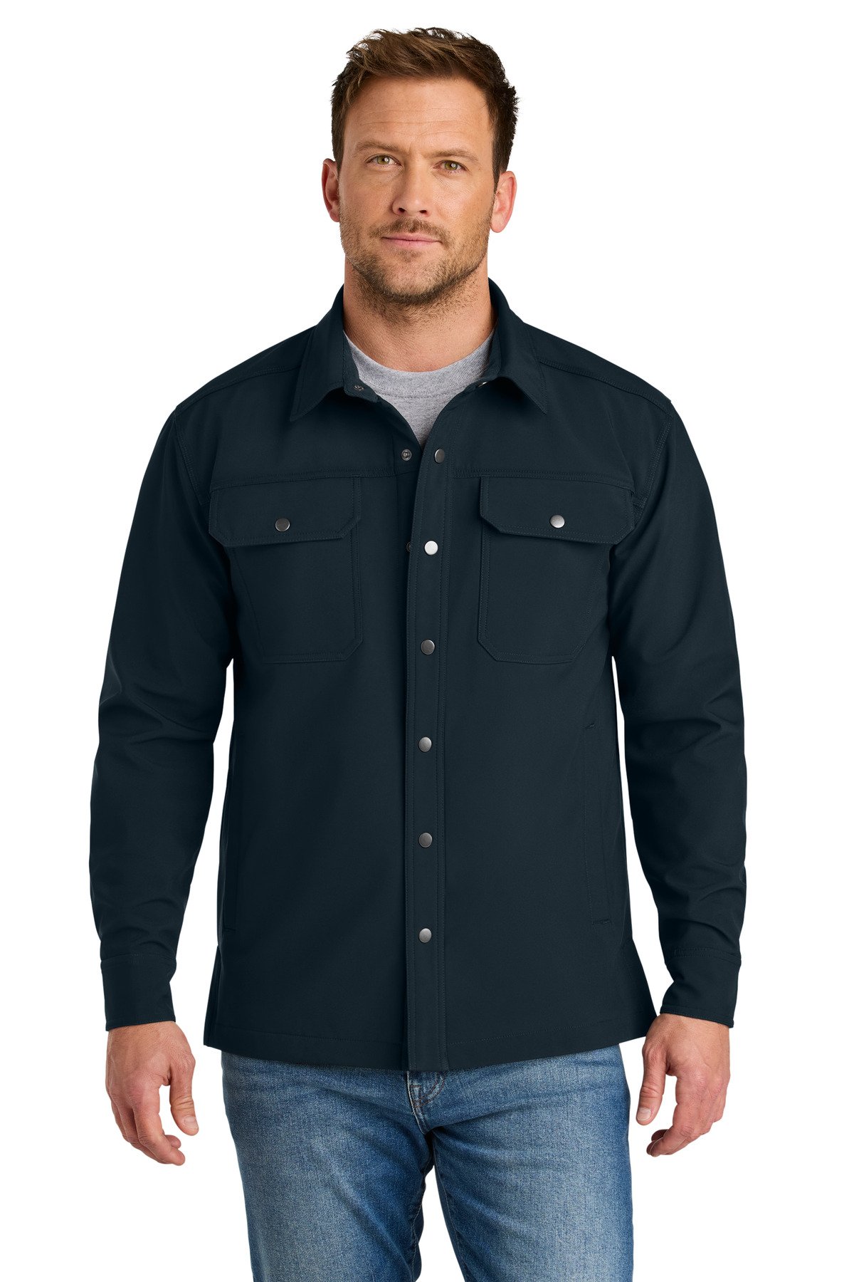 CornerStone ® Soft Shell Shirt Jacket CSJ73 - Image 2