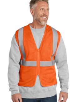 CornerStone ® ANSI 107 Class 2 Economy Mesh Zippered Vest. CSV101