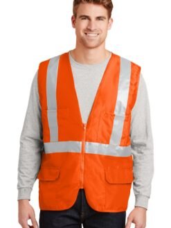 CornerStone ® - ANSI 107 Class 2 Mesh Back Safety Vest. CSV405