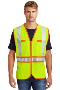 Alternative view of CornerStone ®  - ANSI 107 Class 2 Dual-Color Safety Vest. CSV407