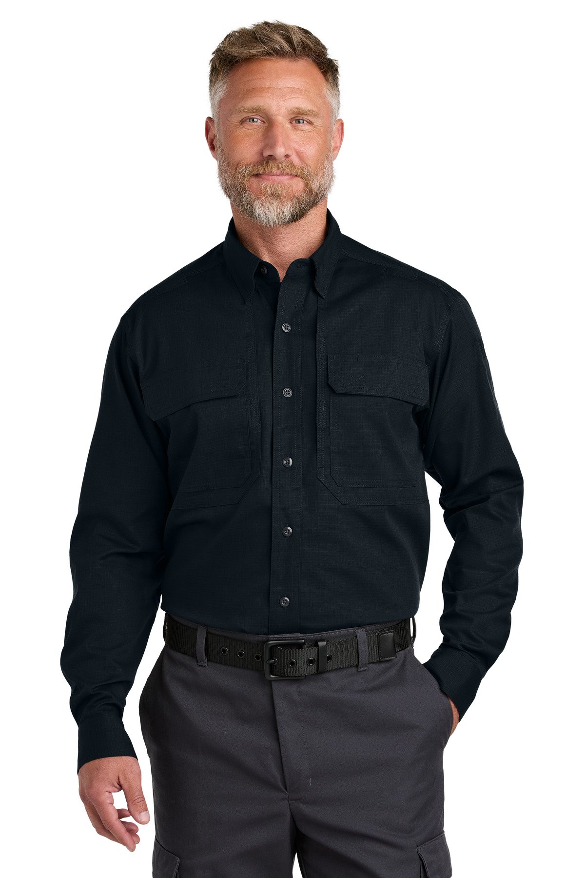 CornerStone ® Long Sleeve Select Tactical Shirt CSW176 - Image 3