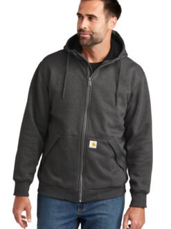 Alternative view of Carhartt ®  Midweight Thermal-Lined Full-Zip Sweatshirt CT104078