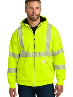 Carhartt ®  ANSI 107 Class 3 Lined Full-Zip Sweatshirt CT104988