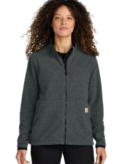 Alternative view of Carhartt ®  Women's Textured Full-Zip Fleece Jacket CT106419