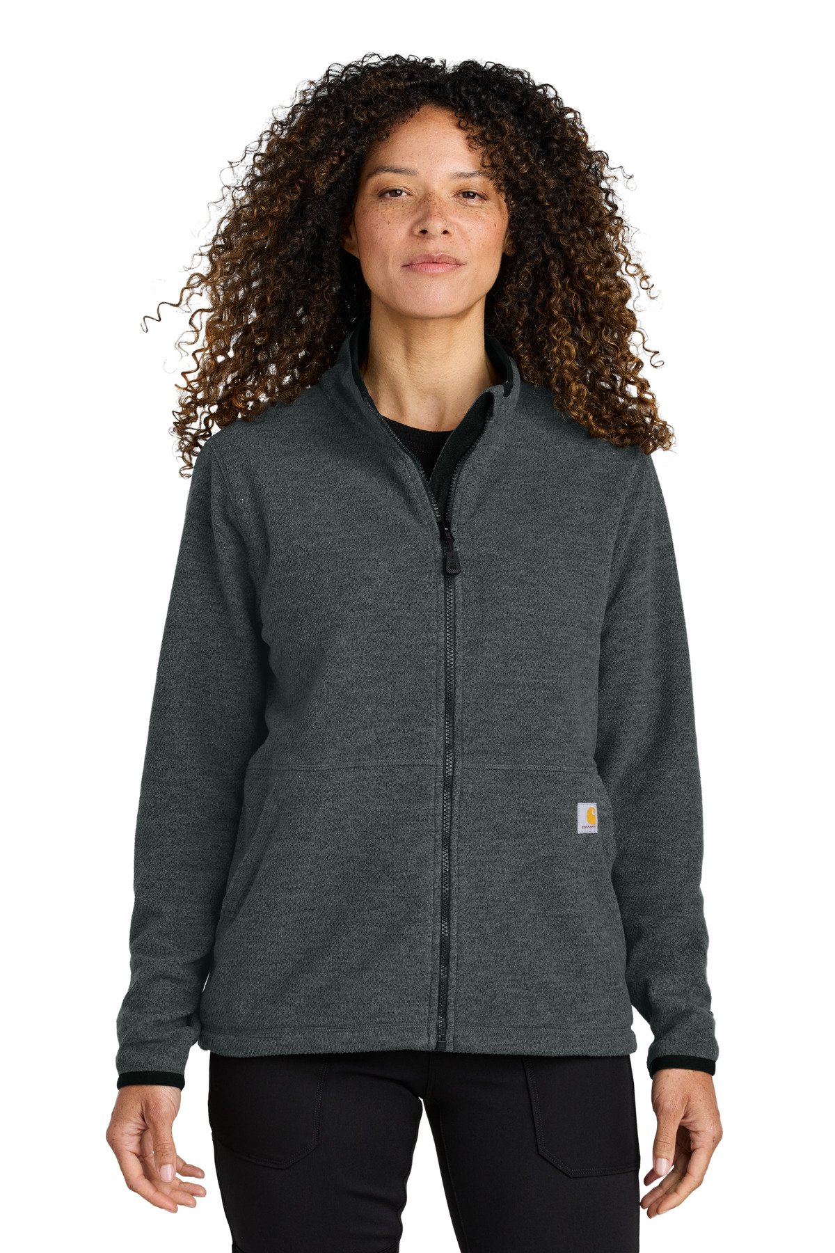 Carhartt ® Women's Textured Full-Zip Fleece Jacket CT106419 - Image 2