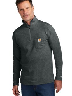 Alternative view of Carhartt Force ®  1/4-Zip Long Sleeve T-Shirt CT106660