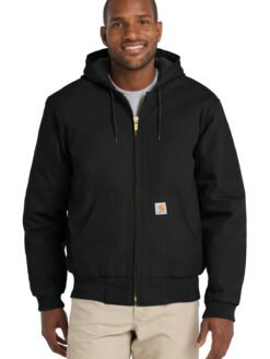 Carhartt ® Quilted-Flanne-Lined Duck Active Jac. CT106677