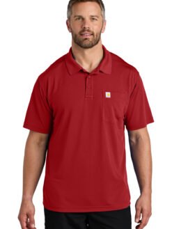 Alternative view of Carhartt Force ®  Snag-Resistant Pocket Polo CT106880