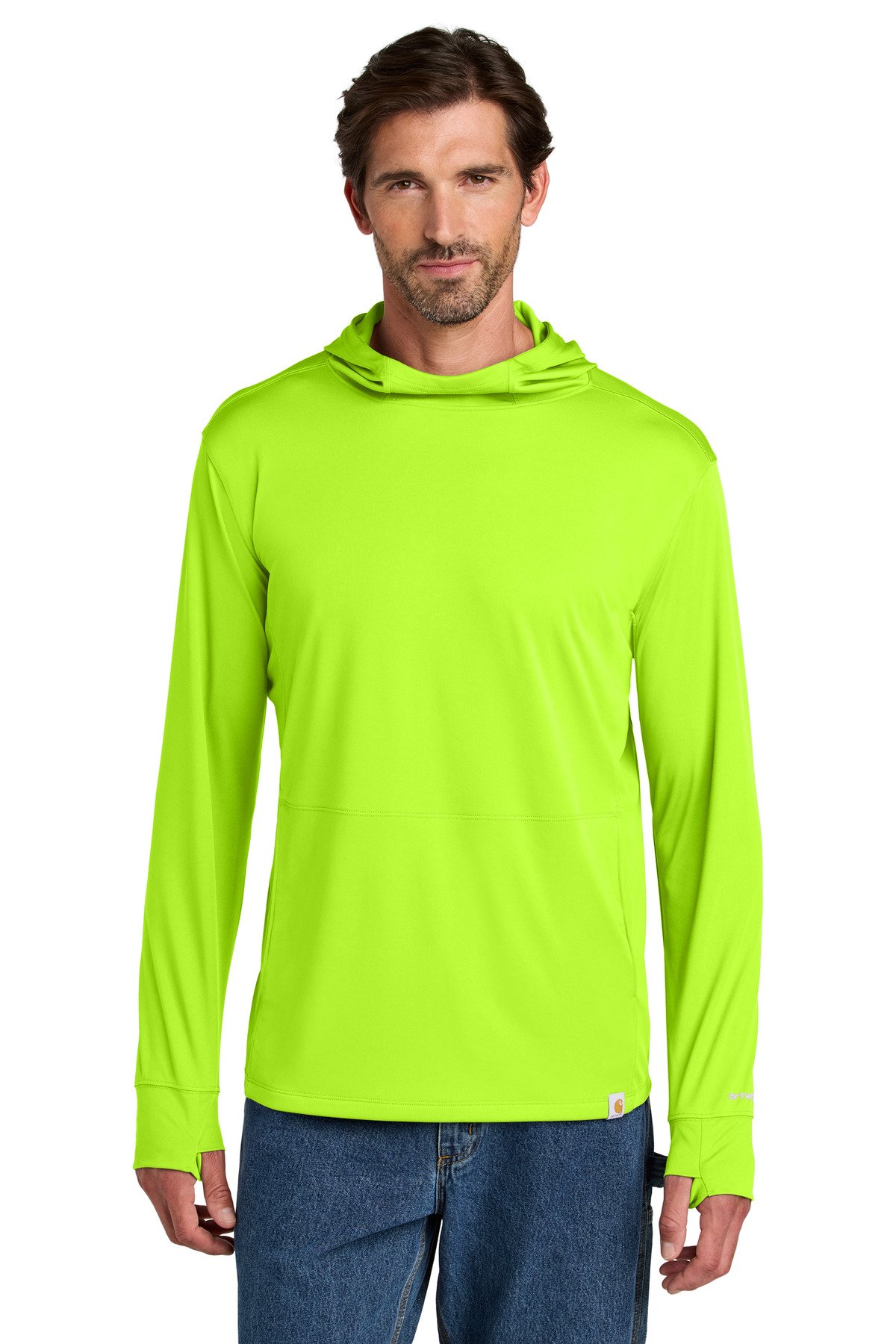 Carhartt Force Sun Defender Long Sleeve Hooded T-Shirt CT106923 - Image 3