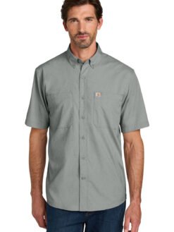 Alternative view of Carhartt Force ®  Sun Defender ™  Short Sleeve Shirt CT107107