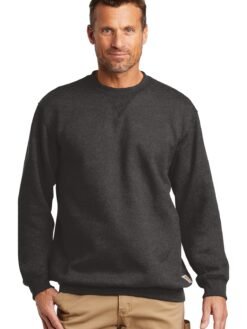 Alternative view of Carhartt  ®  Midweight Crewneck Sweatshirt. CTK124