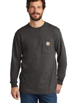 Alternative view of Carhartt  ®  Workwear Pocket Long Sleeve T-Shirt. CTK126