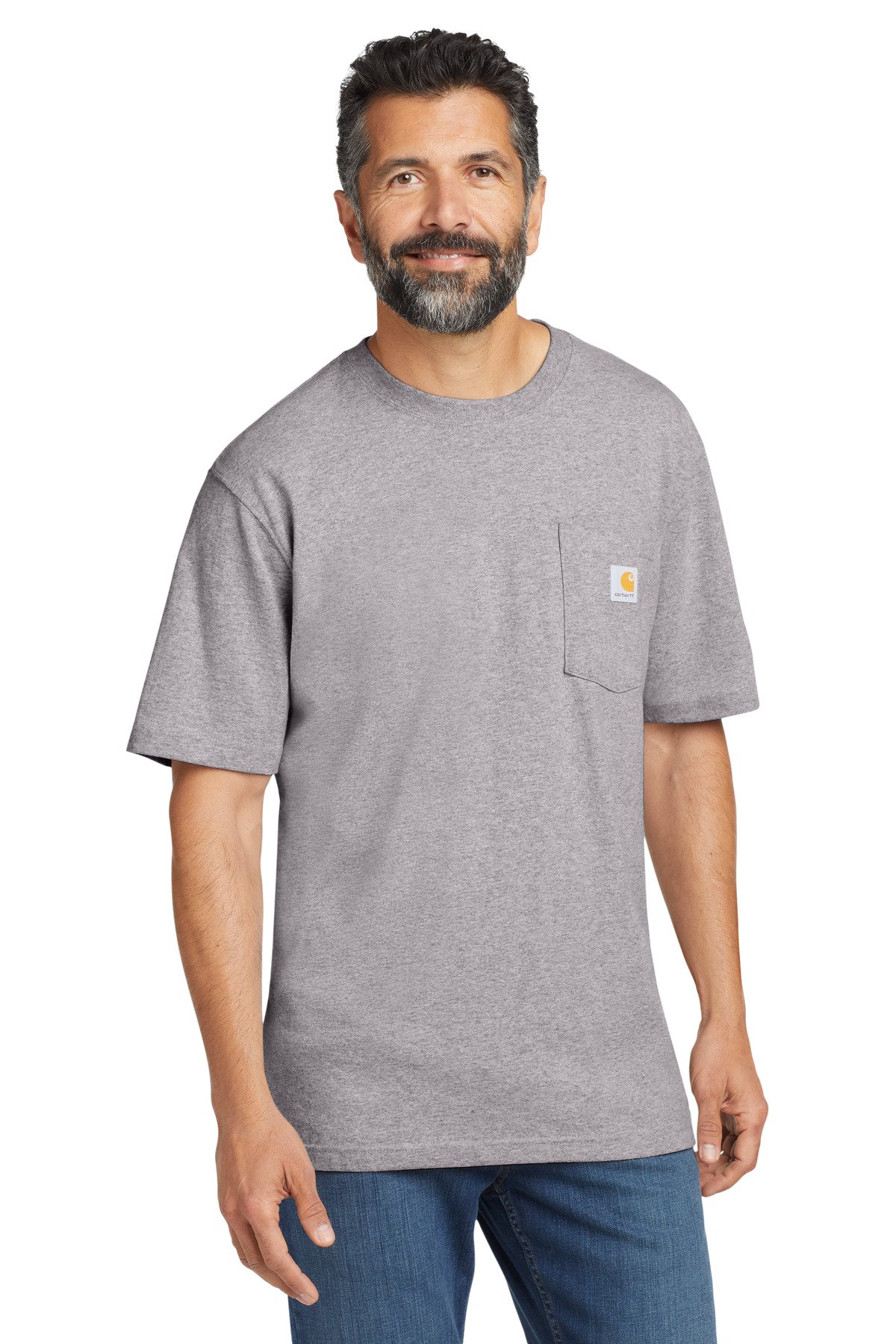 Carhartt ® Tall Workwear Pocket Short Sleeve T-Shirt. CTTK87 - Image 4