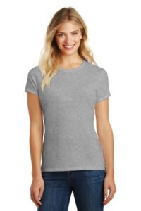 Alternative view of District  ®  Women's Perfect Blend ®  CVC Tee. DM108L