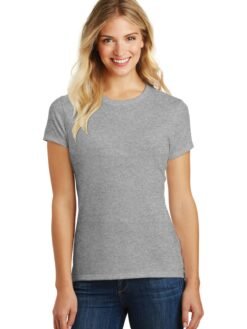 Alternative view of District  ®  Women's Perfect Blend ®  CVC Tee. DM108L