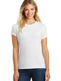 District ® Women's Perfect Blend ® CVC Tee. DM108L