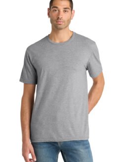 Alternative view of District ®  Perfect Blend ®  CVC Tee. DM108