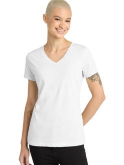 District ® - Women's Perfect Weight ® V-Neck Tee. DM1170L