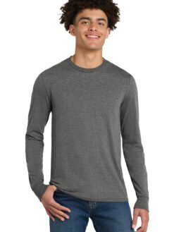 Alternative view of District ®  Perfect Tri ®  Long Sleeve Tee . DM132