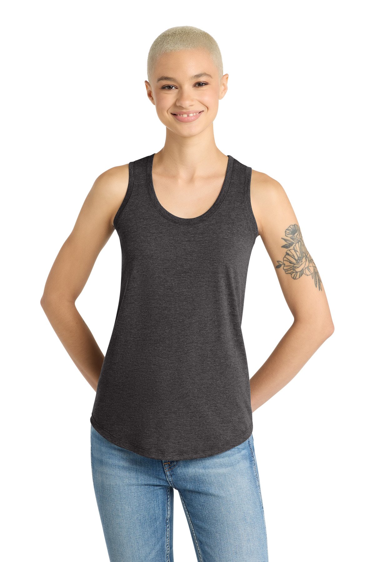 District ® Women's Perfect Tri ® Racerback Tank. DM138L - Image 10