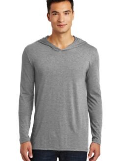 Alternative view of District ®  Perfect Tri ®  Long Sleeve Hoodie. DM139