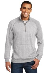 Alternative view of District ®  Lightweight Fleece 1/4-Zip. DM392