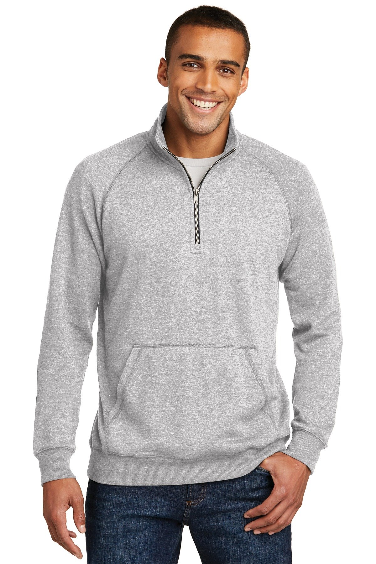 District ® Lightweight Fleece 1/4-Zip. DM392 - Image 2