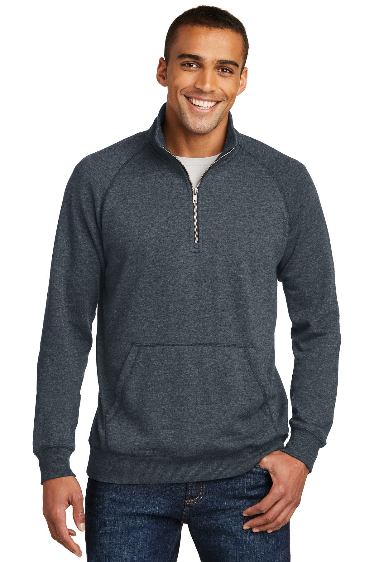 District ® Lightweight Fleece 1/4-Zip. DM392 - Image 3