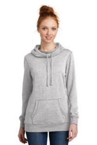Alternative view of District  ®  Women's Lightweight Fleece Hoodie. DM493